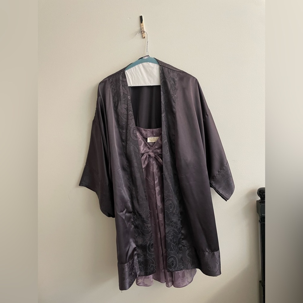 Vintage Victoria Secret Robe and Slip